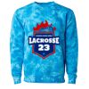 Unisex Midweight Tie-Dyed Crewneck Sweatshirt Thumbnail
