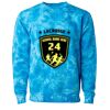Unisex Midweight Tie-Dyed Crewneck Sweatshirt Thumbnail