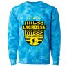 Unisex Midweight Tie-Dyed Crewneck Sweatshirt Thumbnail