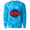 Unisex Midweight Tie-Dyed Crewneck Sweatshirt Thumbnail