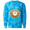 Unisex Midweight Tie-Dyed Crewneck Sweatshirt Thumbnail