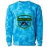 Unisex Midweight Tie-Dyed Crewneck Sweatshirt Thumbnail
