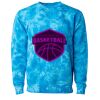 Unisex Midweight Tie-Dyed Crewneck Sweatshirt Thumbnail