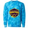 Unisex Midweight Tie-Dyed Crewneck Sweatshirt Thumbnail