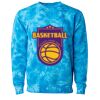 Unisex Midweight Tie-Dyed Crewneck Sweatshirt Thumbnail