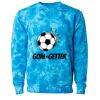 Unisex Midweight Tie-Dyed Crewneck Sweatshirt Thumbnail
