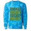 Unisex Midweight Tie-Dyed Crewneck Sweatshirt Thumbnail