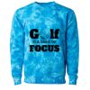 Unisex Midweight Tie-Dyed Crewneck Sweatshirt Thumbnail