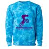 Unisex Midweight Tie-Dyed Crewneck Sweatshirt Thumbnail
