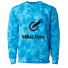 Unisex Midweight Tie-Dyed Crewneck Sweatshirt Thumbnail