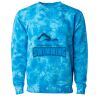 Unisex Midweight Tie-Dyed Crewneck Sweatshirt Thumbnail